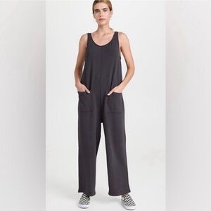 Madewell Black Sleeveless Pocket Jumpsuit